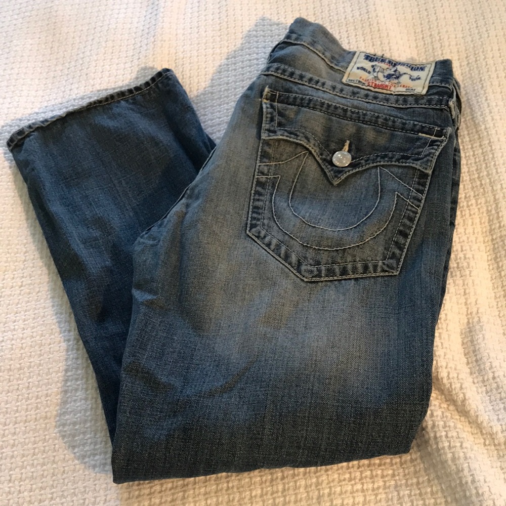 True religion straight 34
